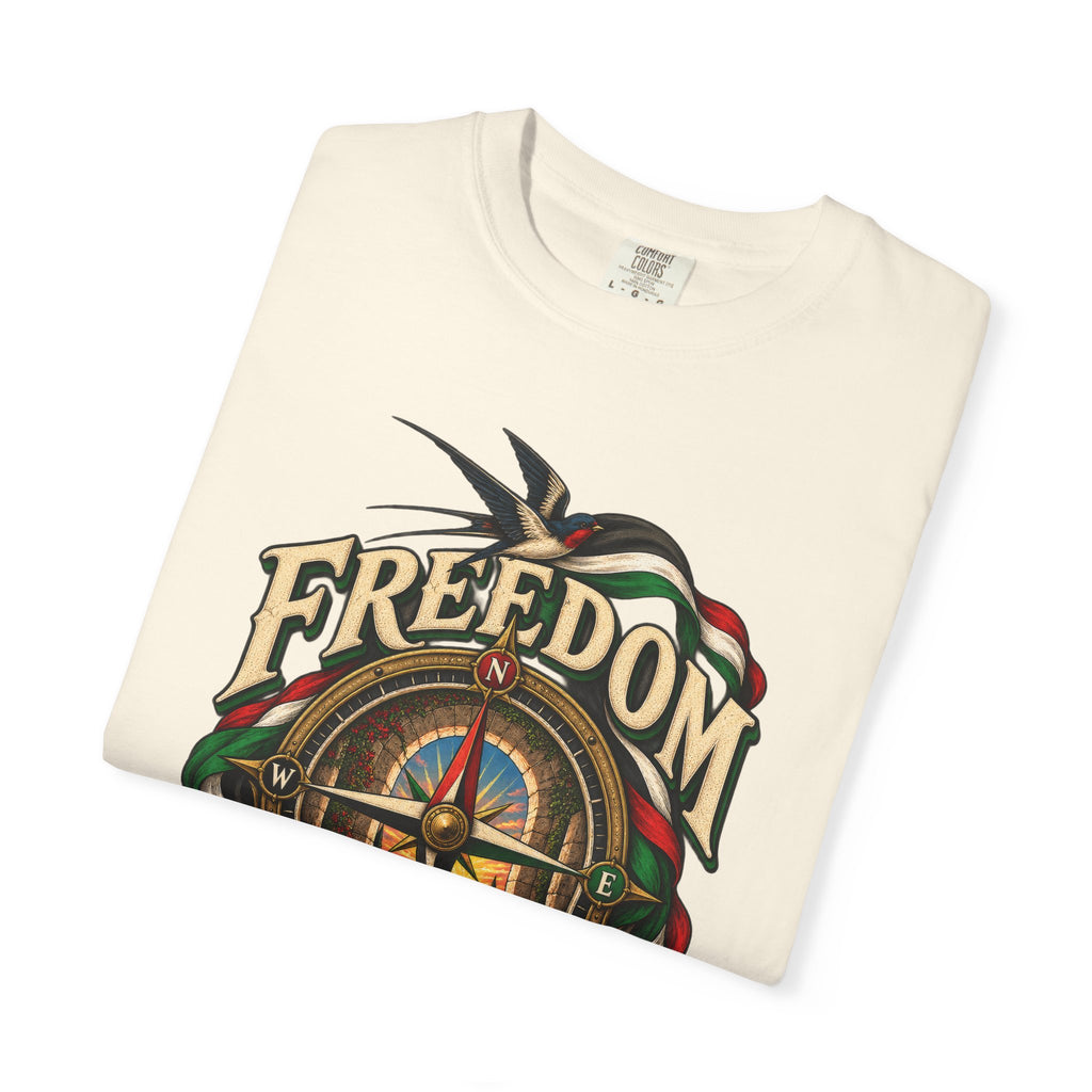 Freedom Will Find Its Way Home T-Shirt — Free Palestine Graphic T-Shirt