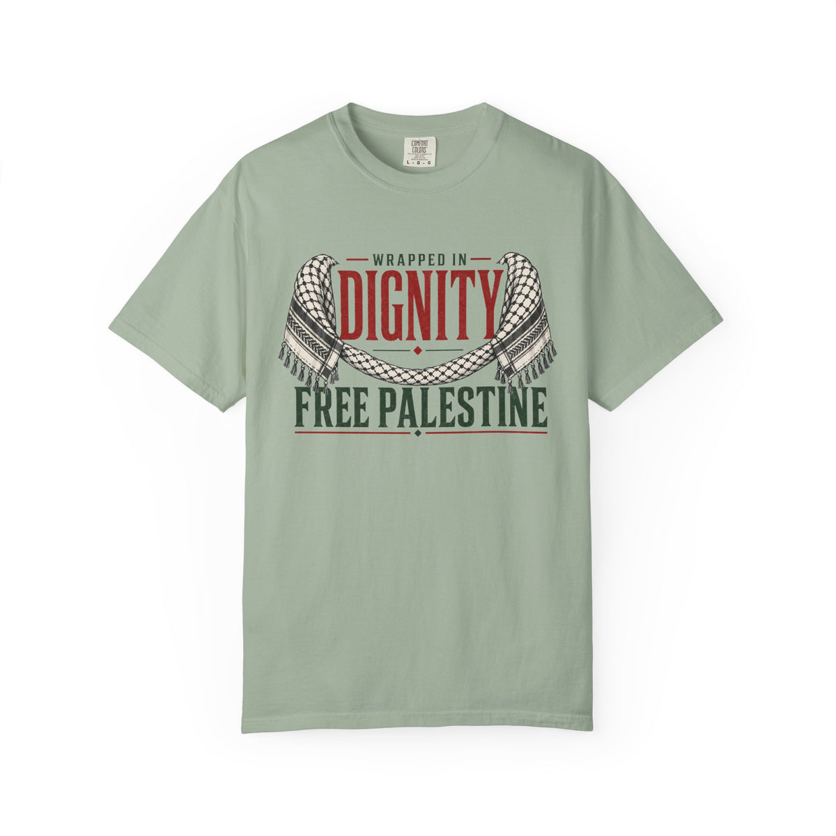 Wrapped in Dignity "Free Palestine" T-Shirt - UNISEX Tee