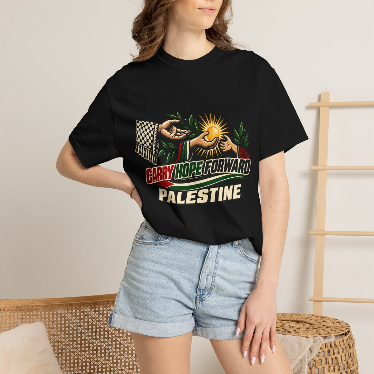 Carry Hope Forward Palestine T-Shirt