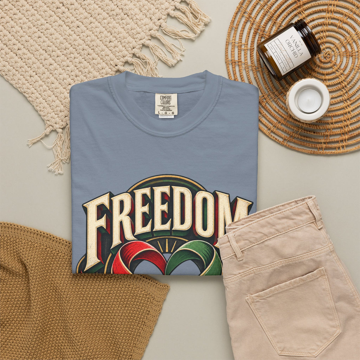 Freedom Begins With Humanity "Free Palestine" T-Shirt
