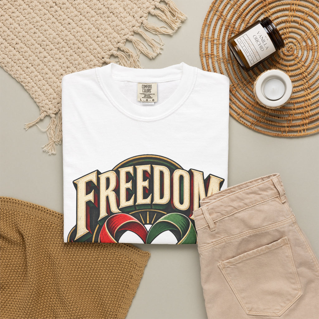Freedom Begins With Humanity "Free Palestine" T-Shirt