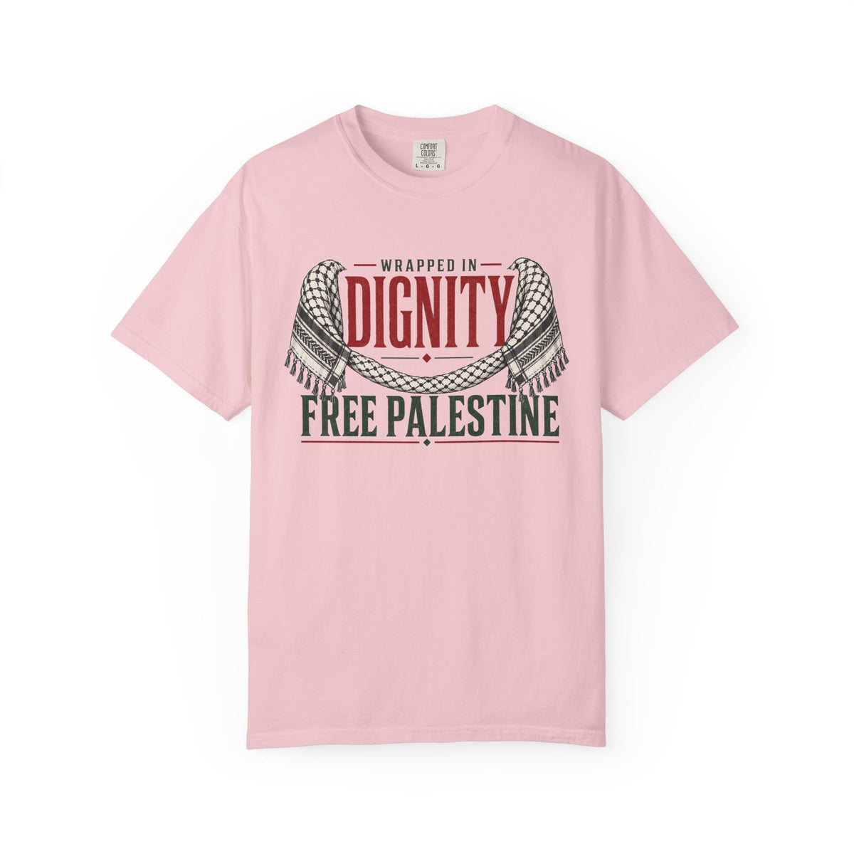 Wrapped in Dignity "Free Palestine" T-Shirt - UNISEX Tee