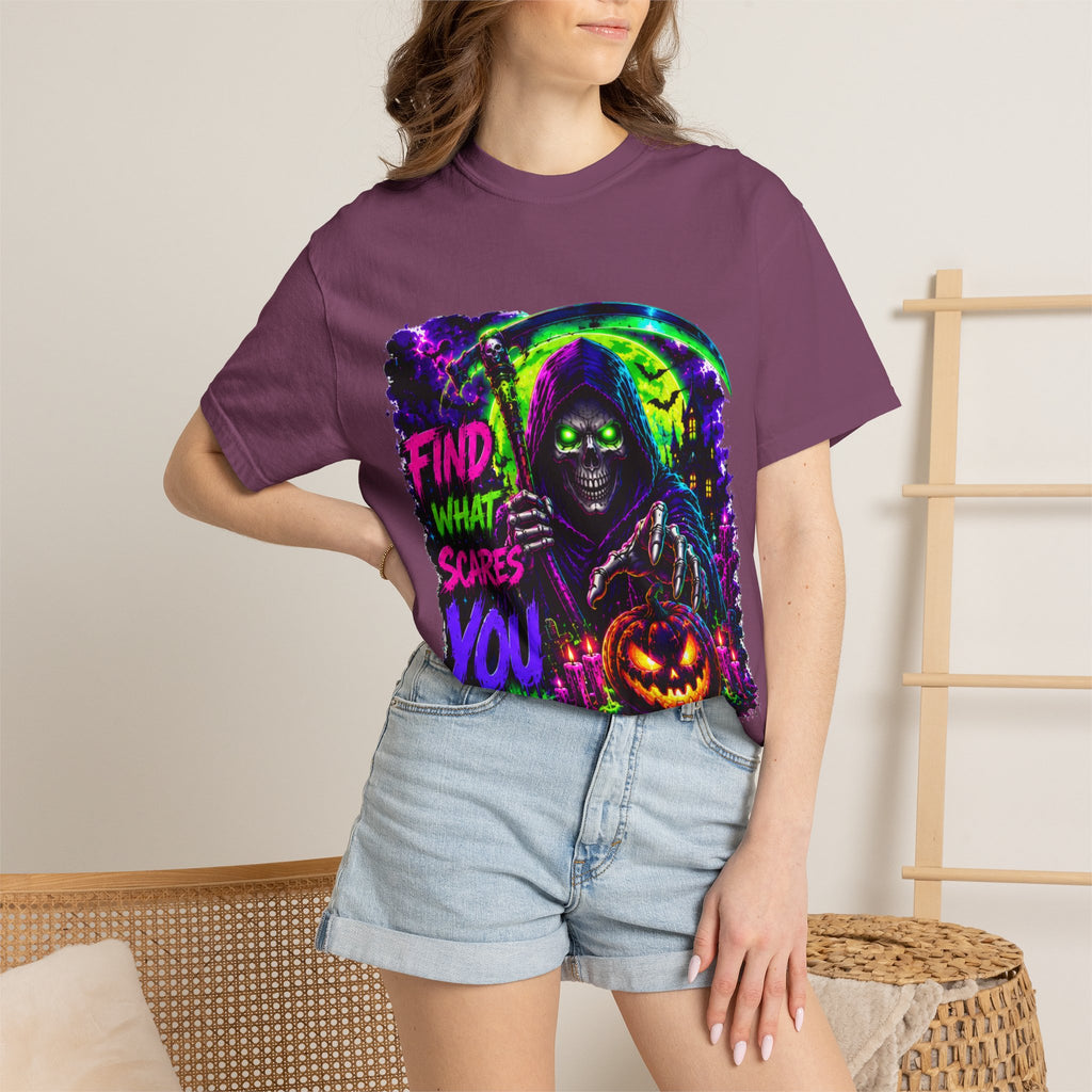 Find What Scares You Halloween T-Shirt