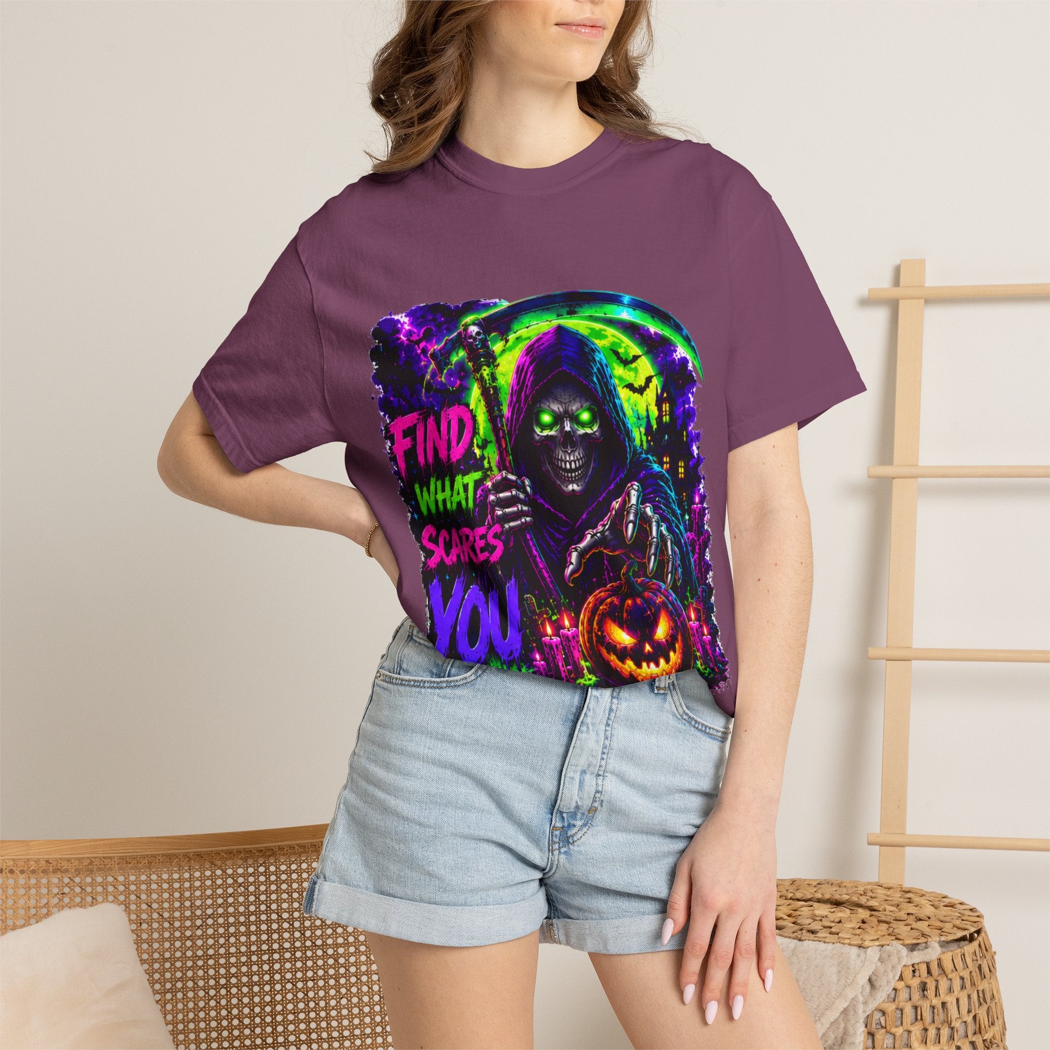 Find What Scares You Halloween T-Shirt