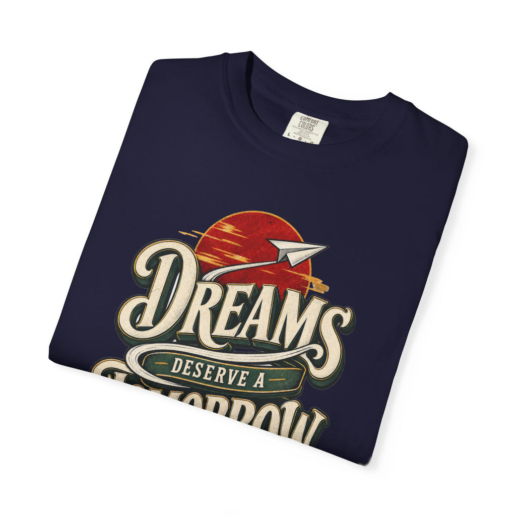 T-Shirt — "Dreams Deserve a Tomorrow: Free Palestine" Vintage Graphic Tee