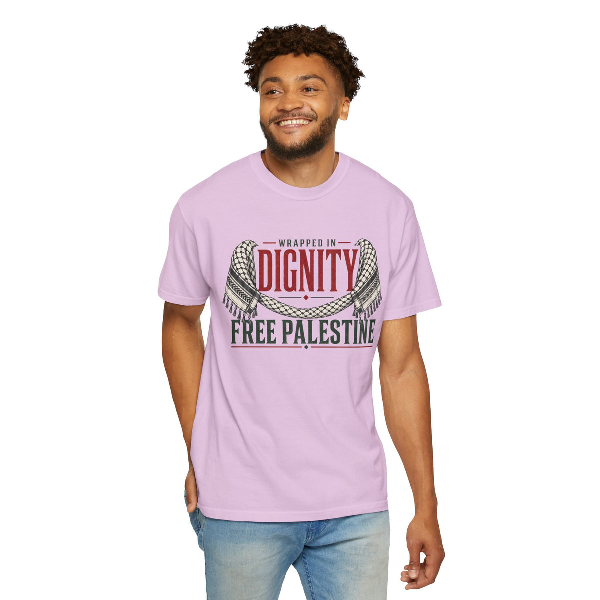 Wrapped in Dignity "Free Palestine" T-Shirt - UNISEX Tee