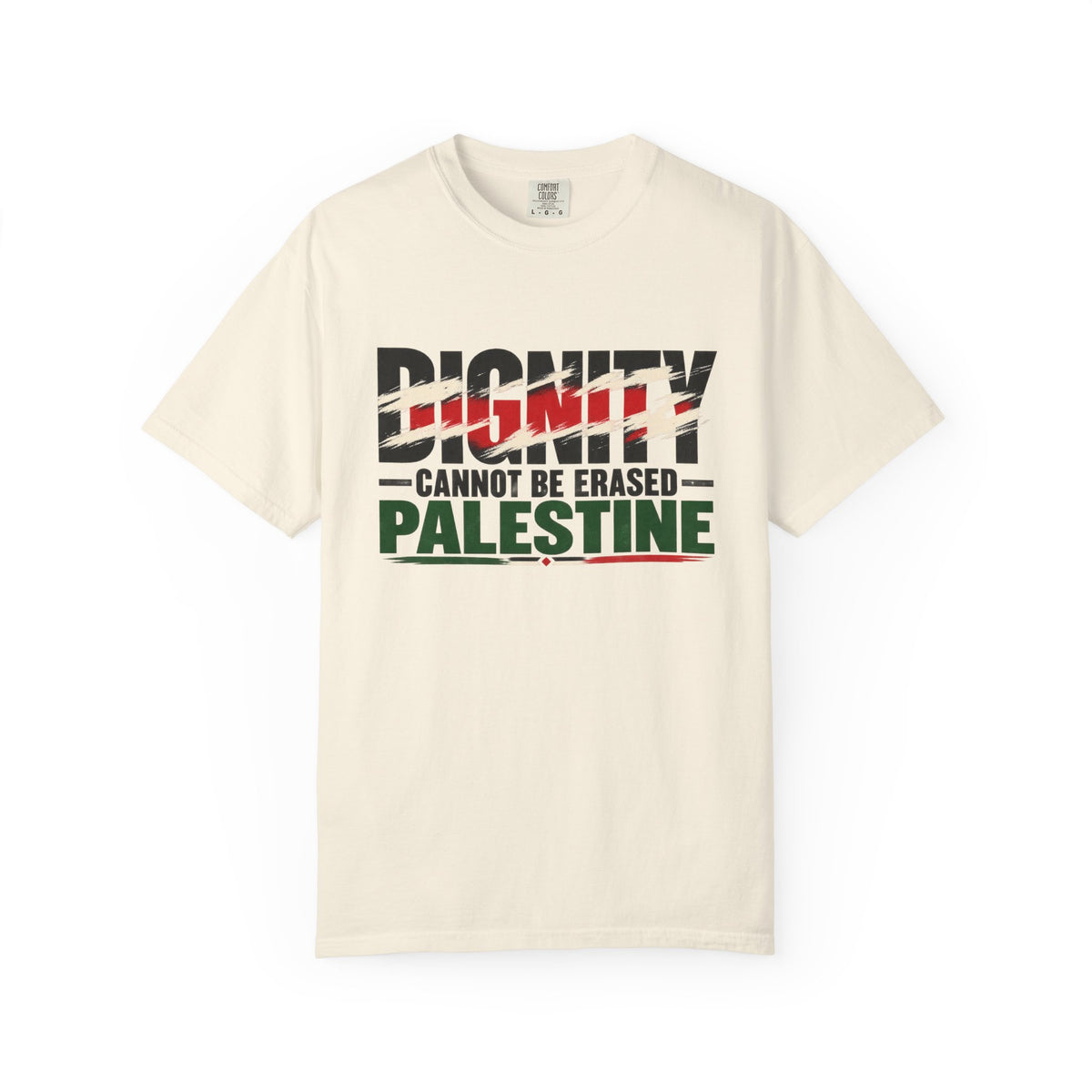 Dignity Cannot Be Erased - Free Palestine T-Shirt