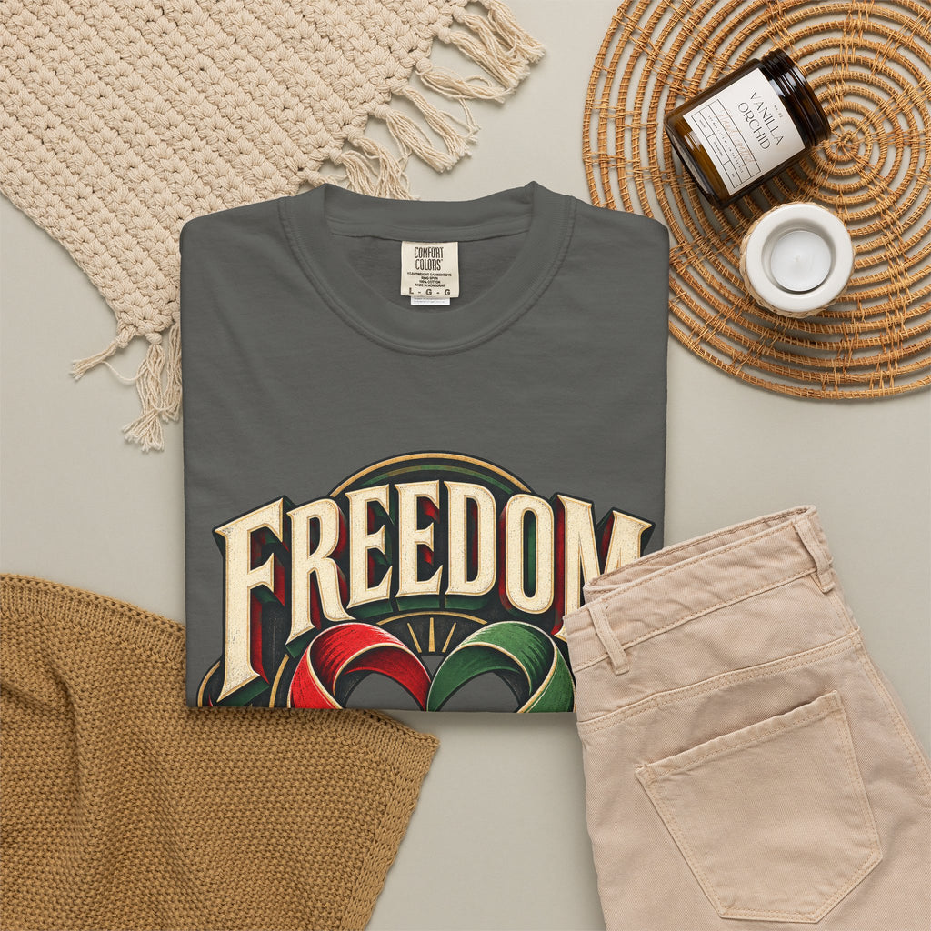 Freedom Begins With Humanity "Free Palestine" T-Shirt