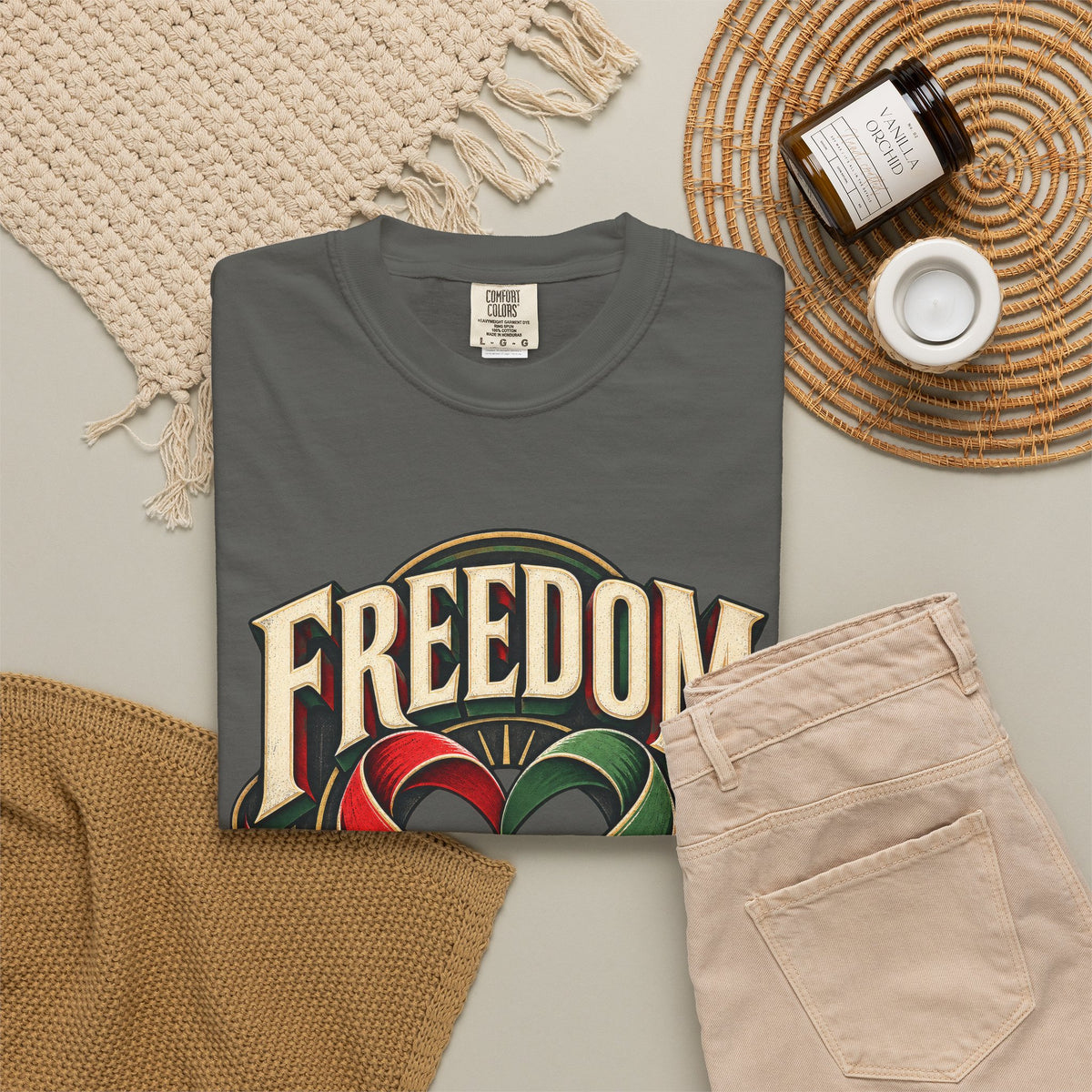 Freedom Begins With Humanity "Free Palestine" T-Shirt