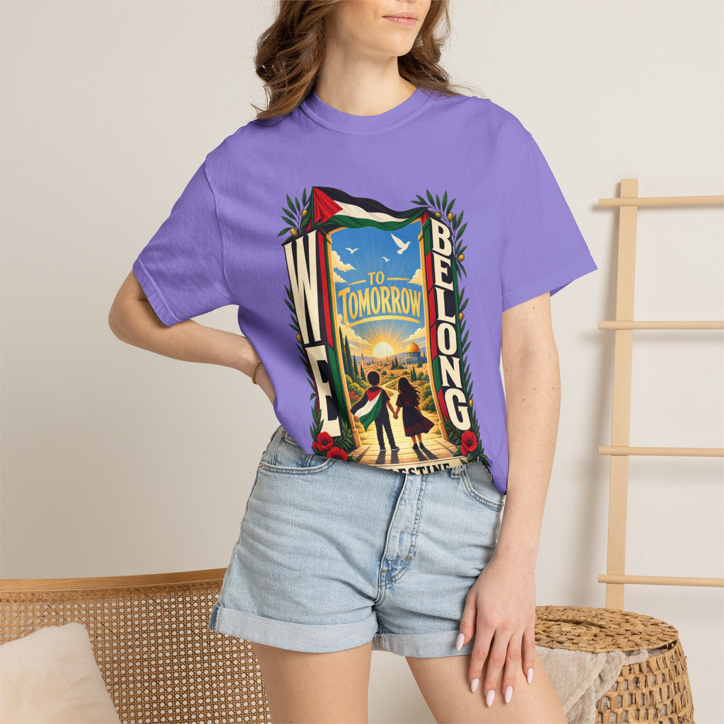 FREE Palestine "To Tomorrow We Belong" Graphic T-Shirt