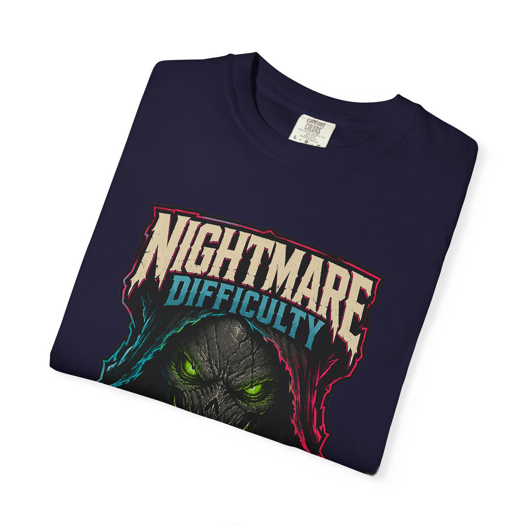 T-shirt difficulté cauchemardesque — T-shirt graphique « Pas de mode facile »