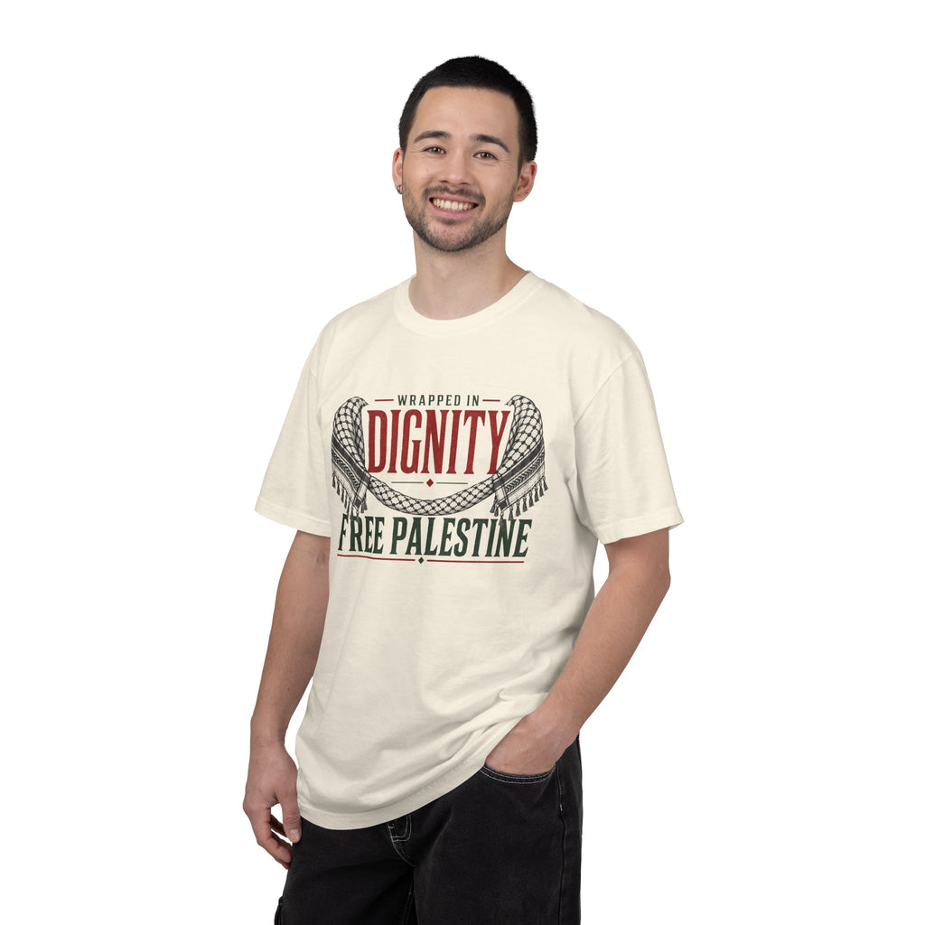 Wrapped in Dignity "Free Palestine" T-Shirt - UNISEX Tee