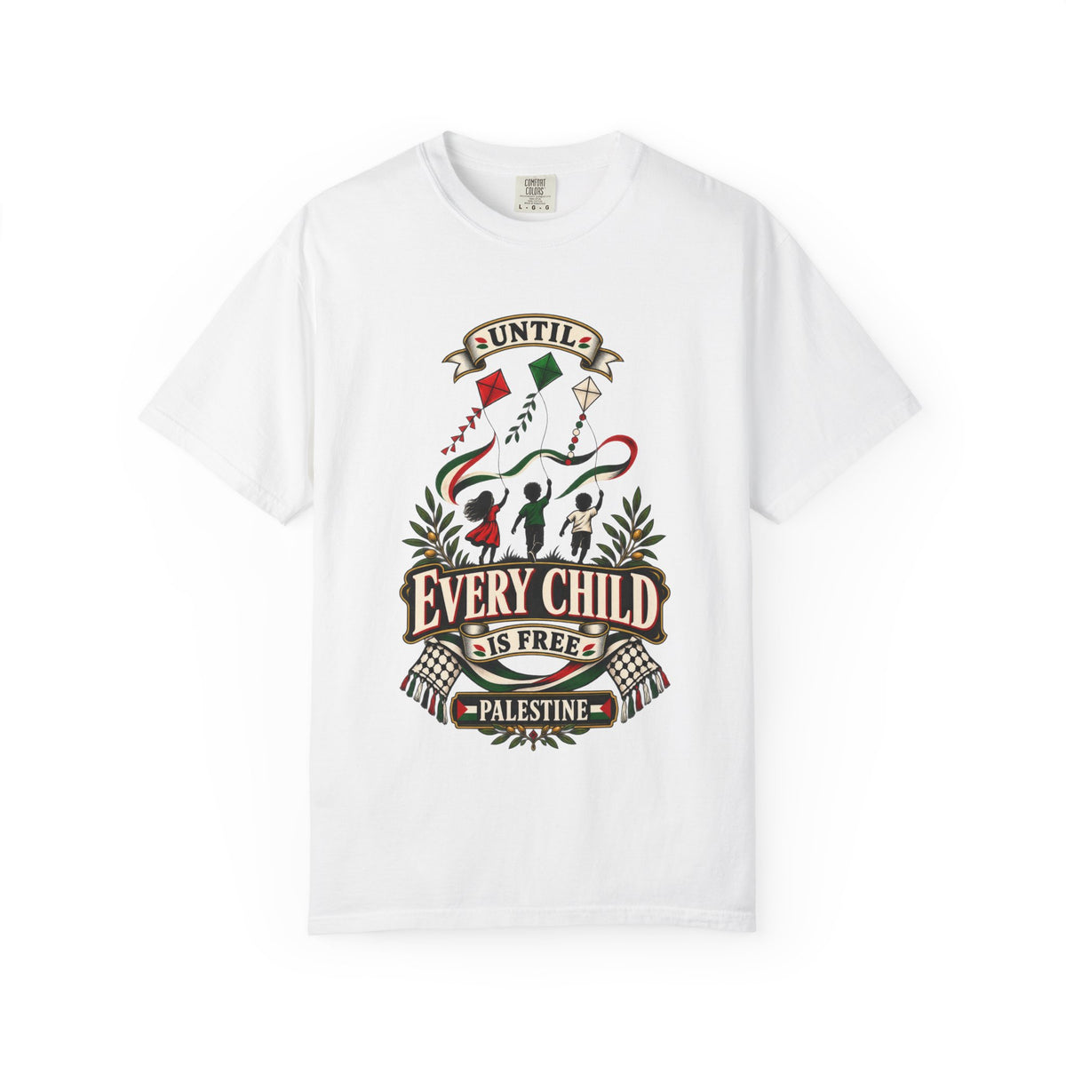 Every Child Is Free Palestine T-Shirt — Solidarity Graphic Tee