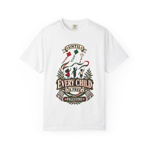 Every Child Is Free Palestine T-Shirt — Solidarity Graphic Tee