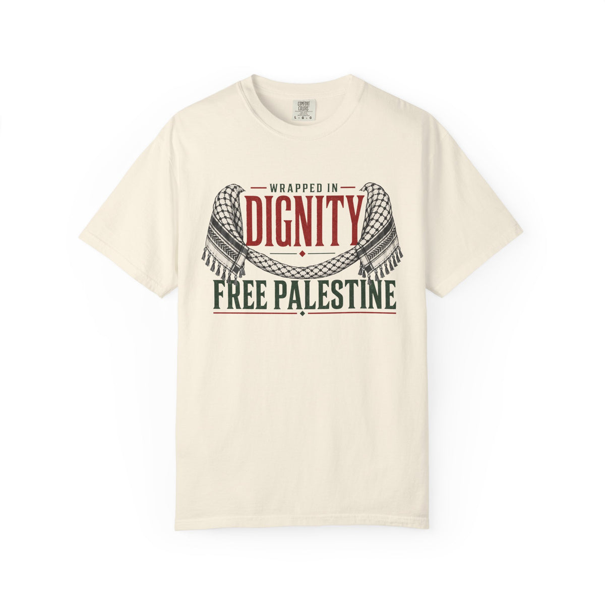 Wrapped in Dignity "Free Palestine" T-Shirt - UNISEX Tee