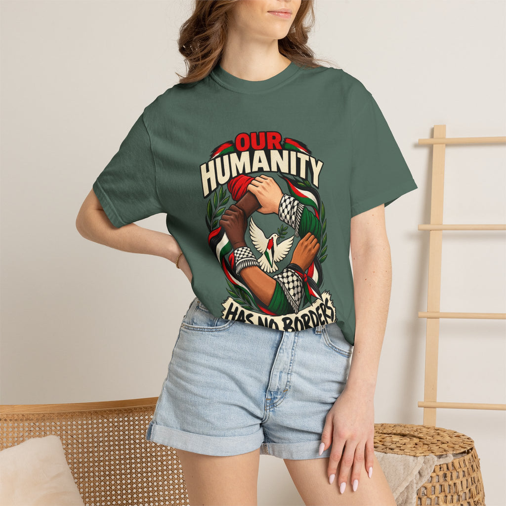 Humanity Has No Borders T-Shirt - Stand With Palestine T-Shirt