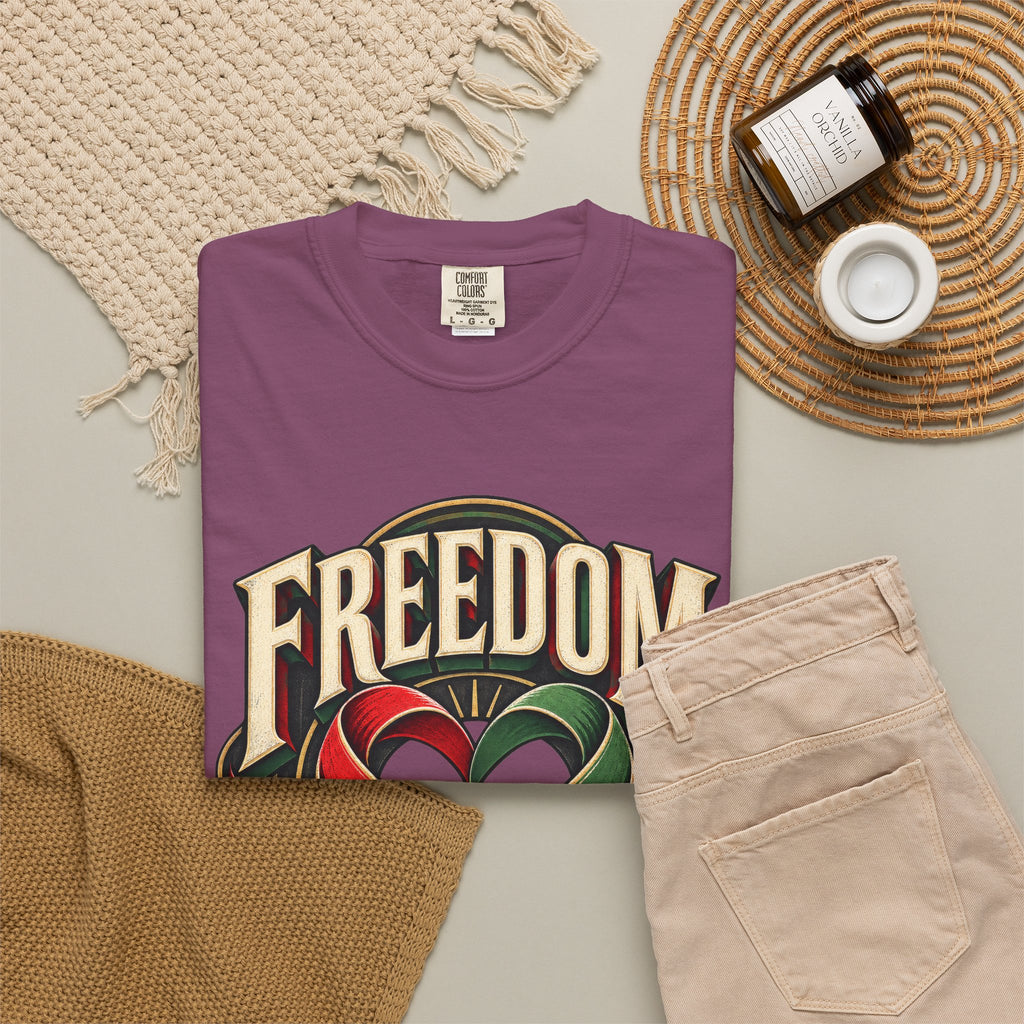 Freedom Begins With Humanity "Free Palestine" T-Shirt