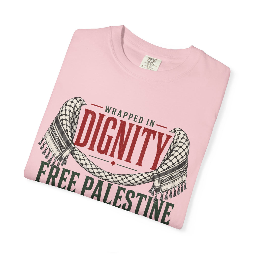 Wrapped in Dignity "Free Palestine" T-Shirt - UNISEX Tee