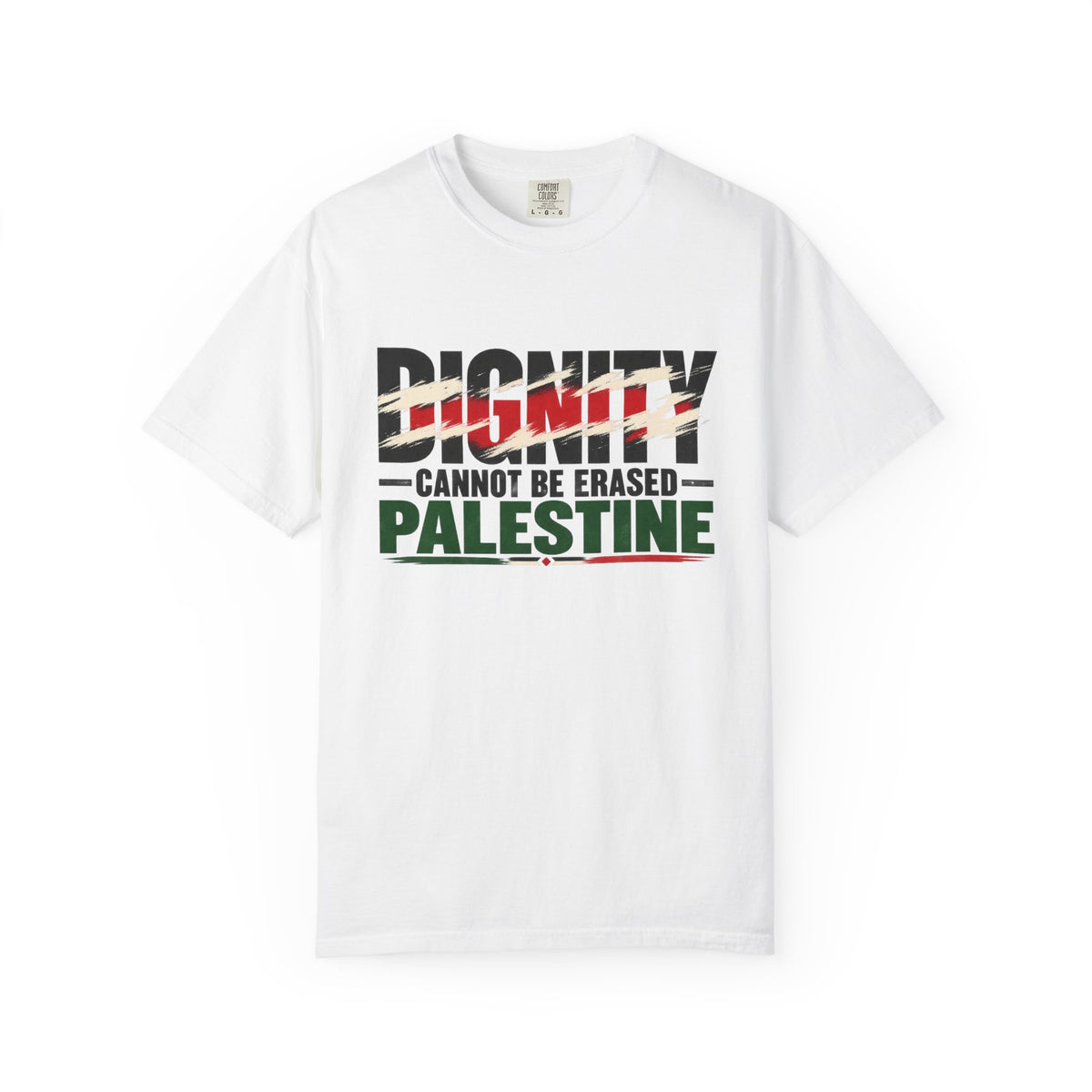 Dignity Cannot Be Erased - Free Palestine T-Shirt