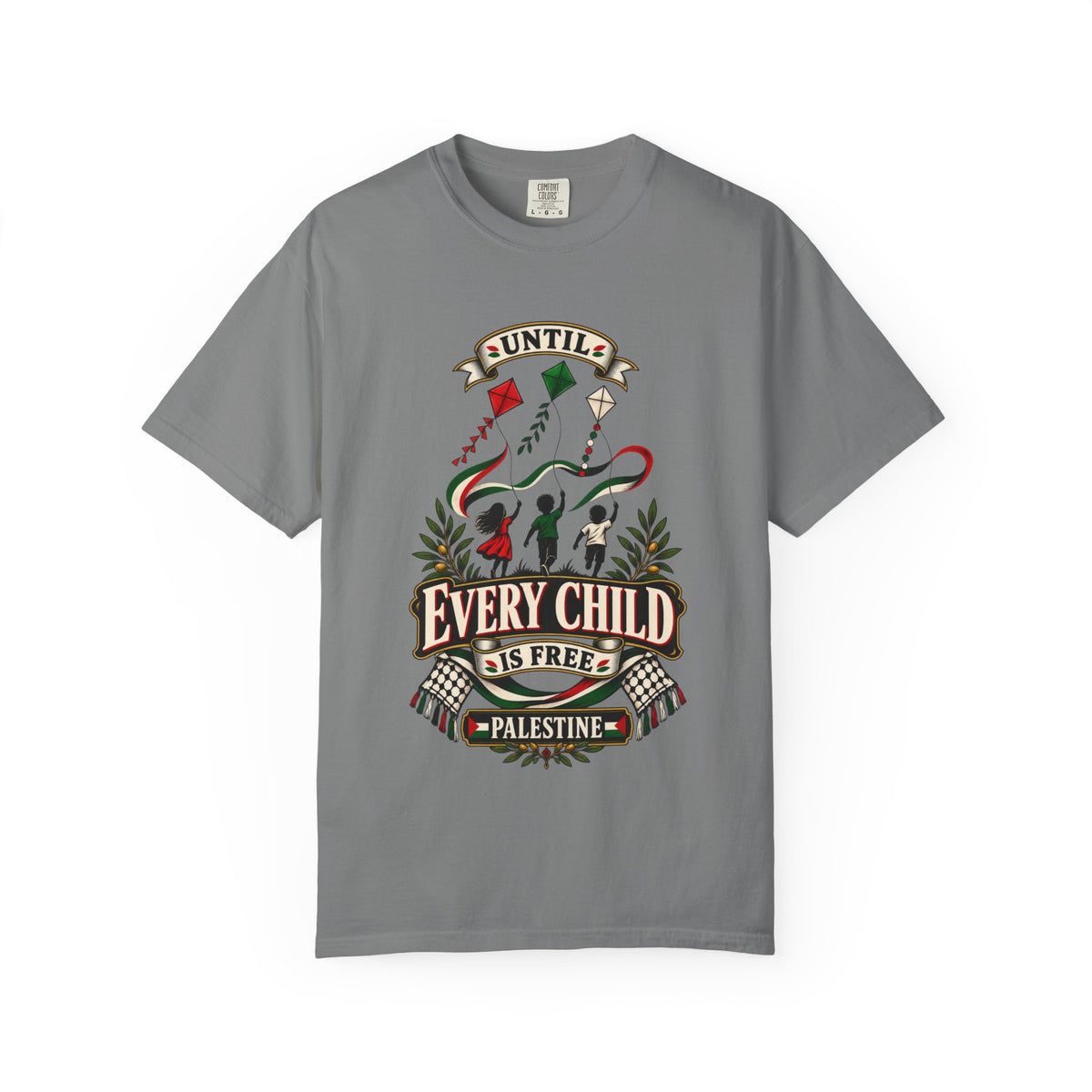 Every Child Is Free Palestine T-Shirt — Solidarity Graphic Tee
