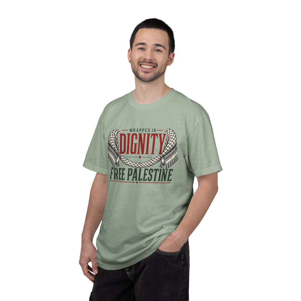 Wrapped in Dignity "Free Palestine" T-Shirt - UNISEX Tee