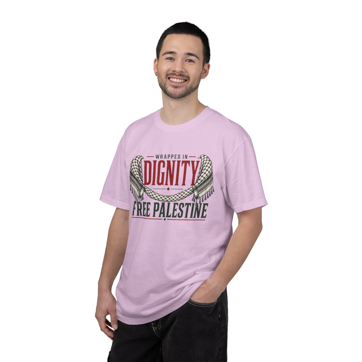 Wrapped in Dignity "Free Palestine" T-Shirt - UNISEX Tee