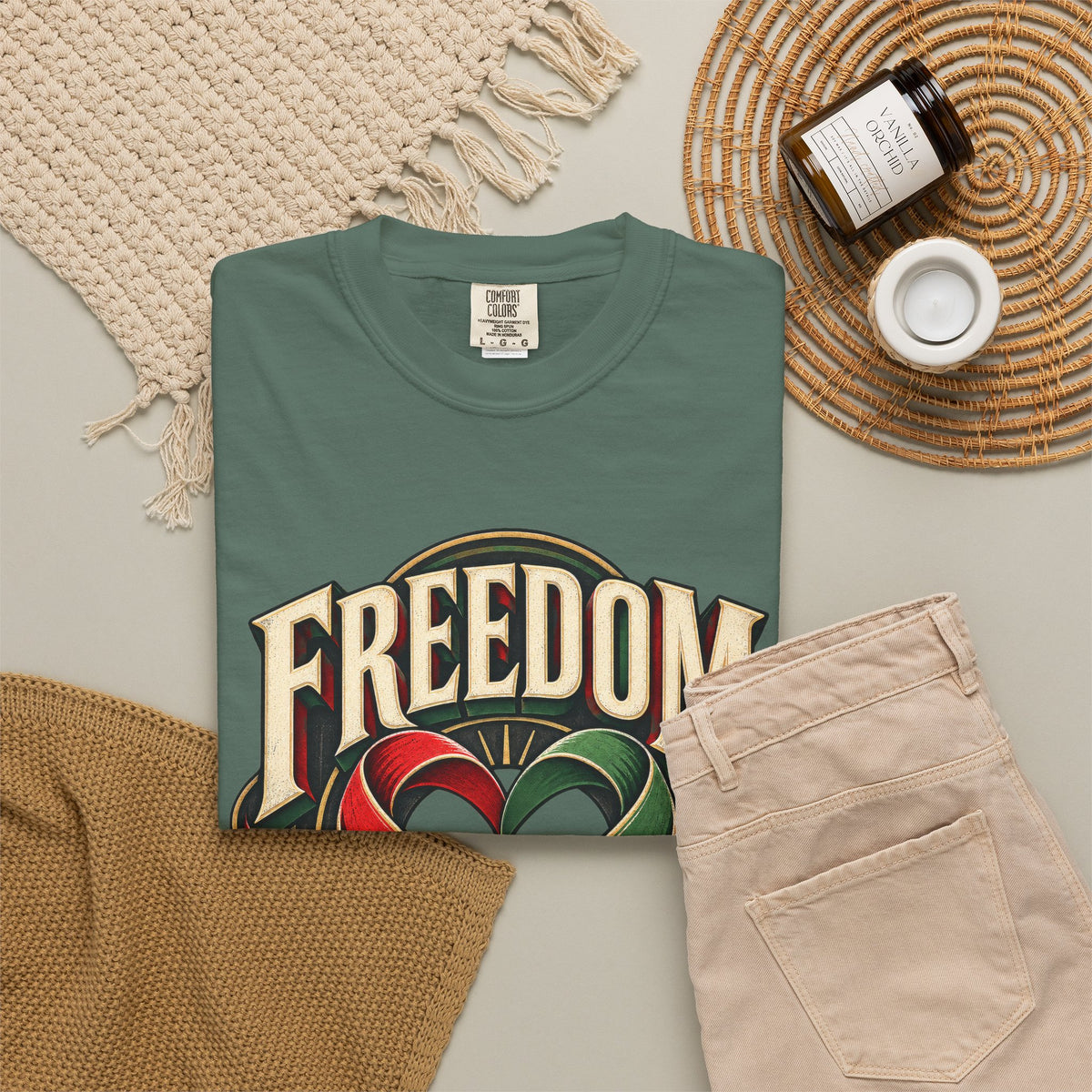 Freedom Begins With Humanity "Free Palestine" T-Shirt