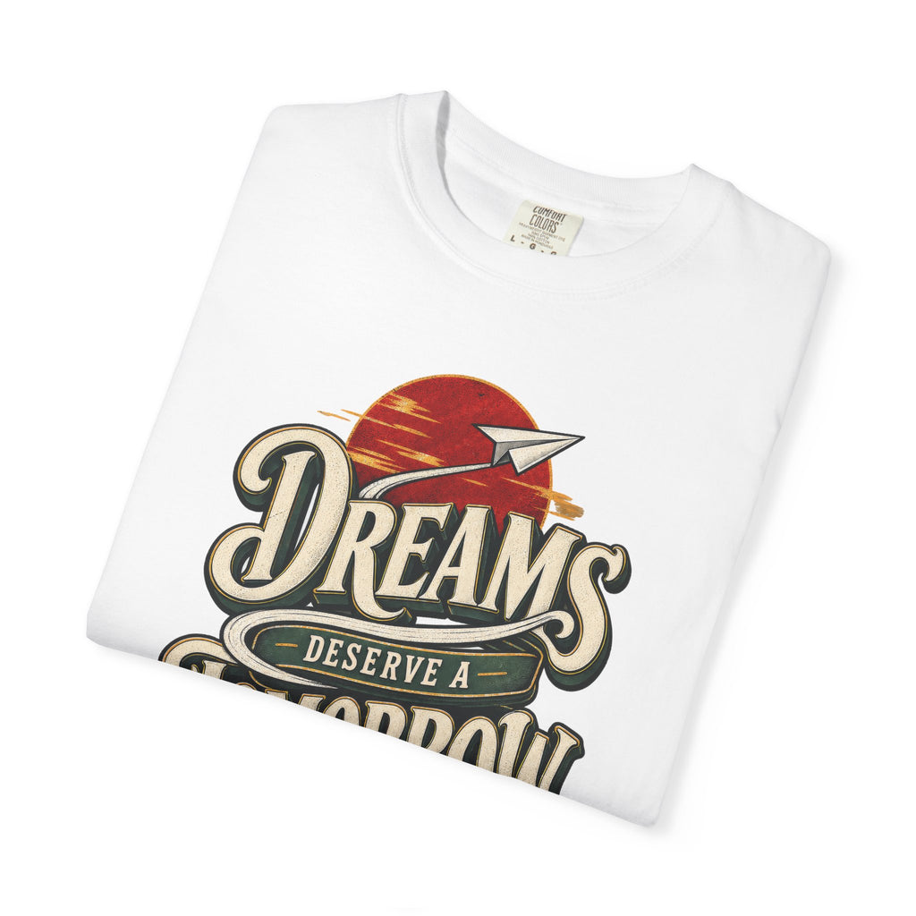 T-Shirt — "Dreams Deserve a Tomorrow: Free Palestine" Vintage Graphic Tee