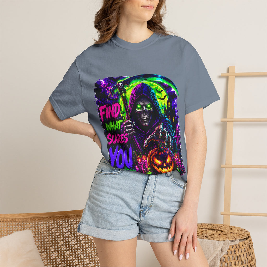 Find What Scares You Halloween T-Shirt