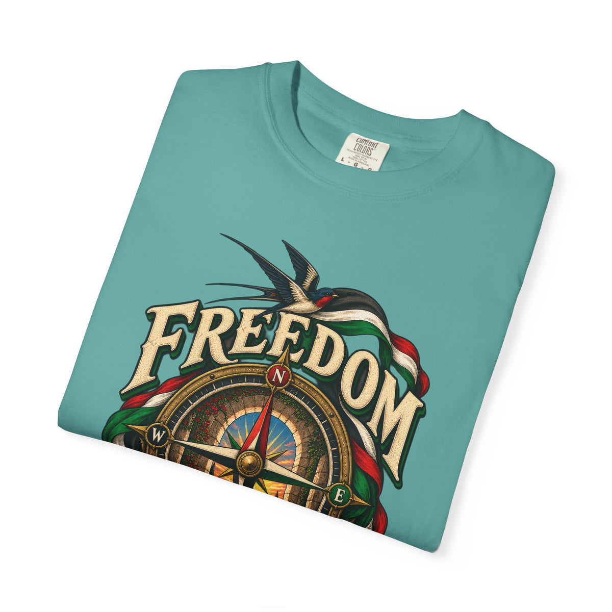 Freedom Will Find Its Way Home T-Shirt — Free Palestine Graphic T-Shirt