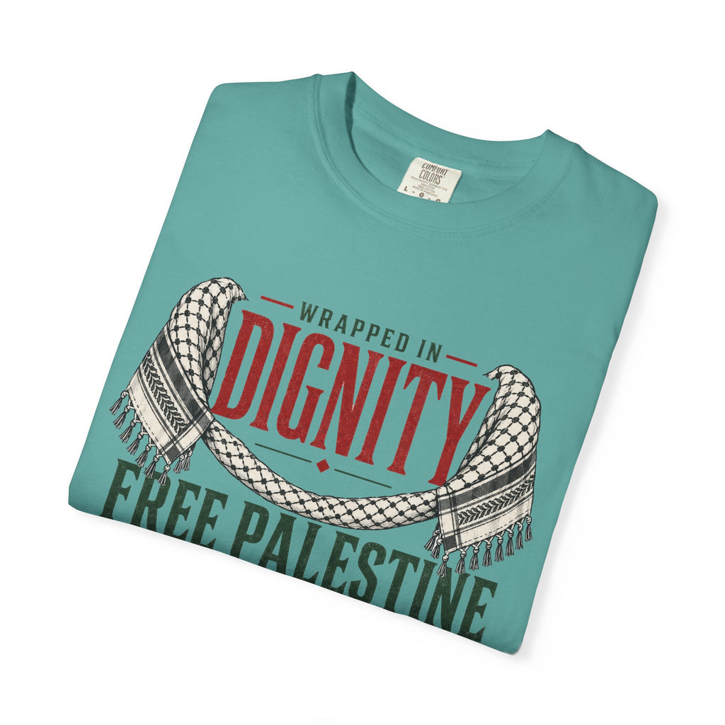 Wrapped in Dignity "Free Palestine" T-Shirt - UNISEX Tee