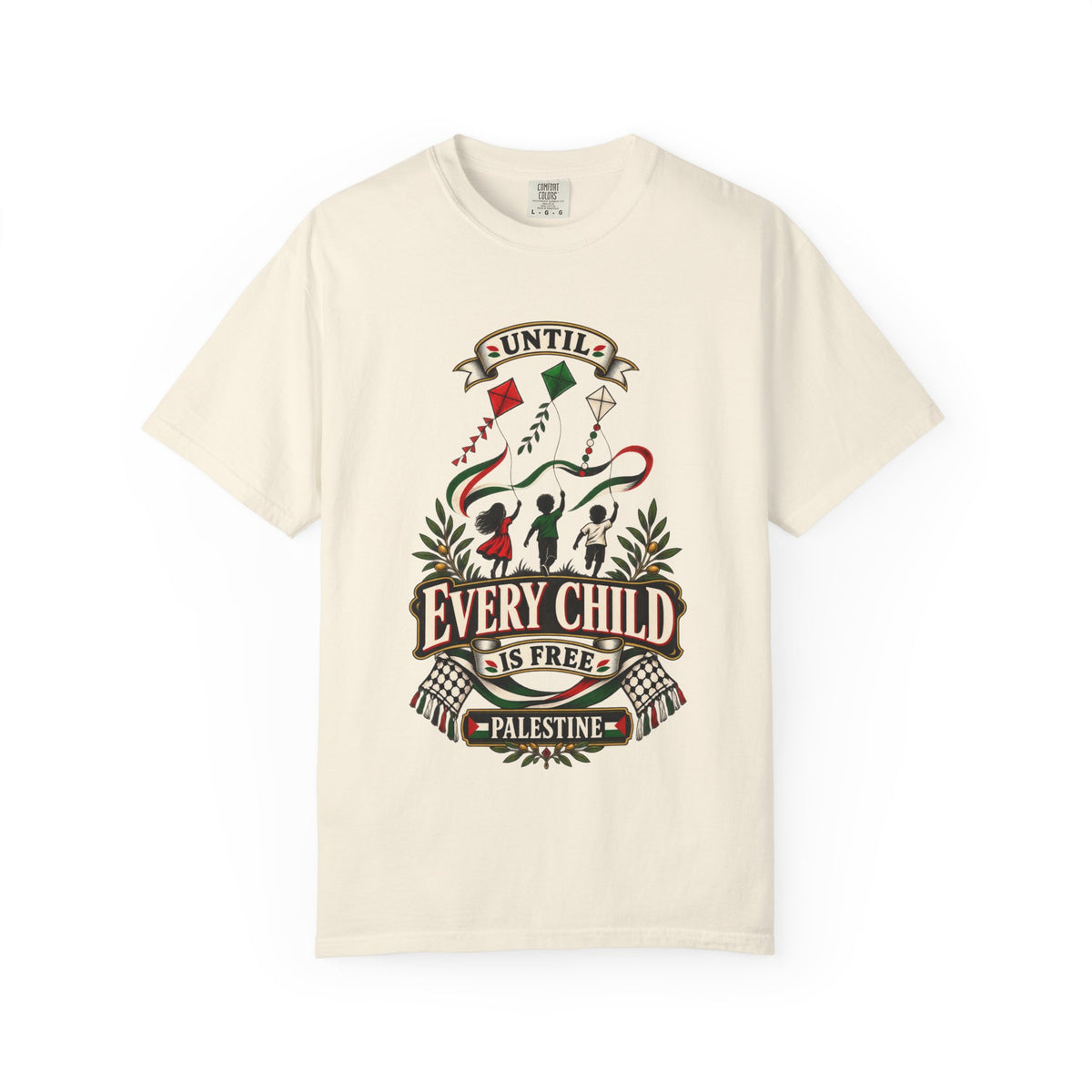 Every Child Is Free Palestine T-Shirt — Solidarity Graphic Tee