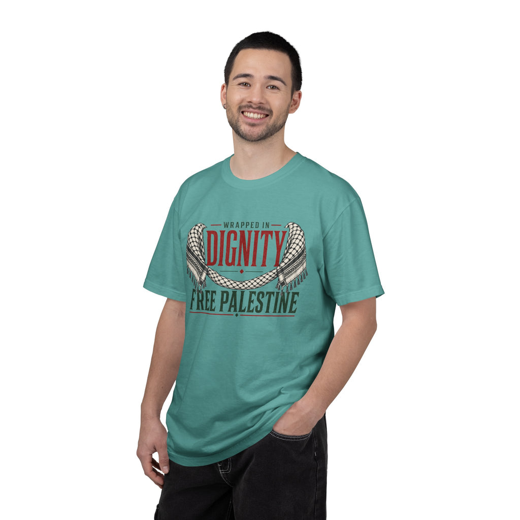 Wrapped in Dignity "Free Palestine" T-Shirt - UNISEX Tee