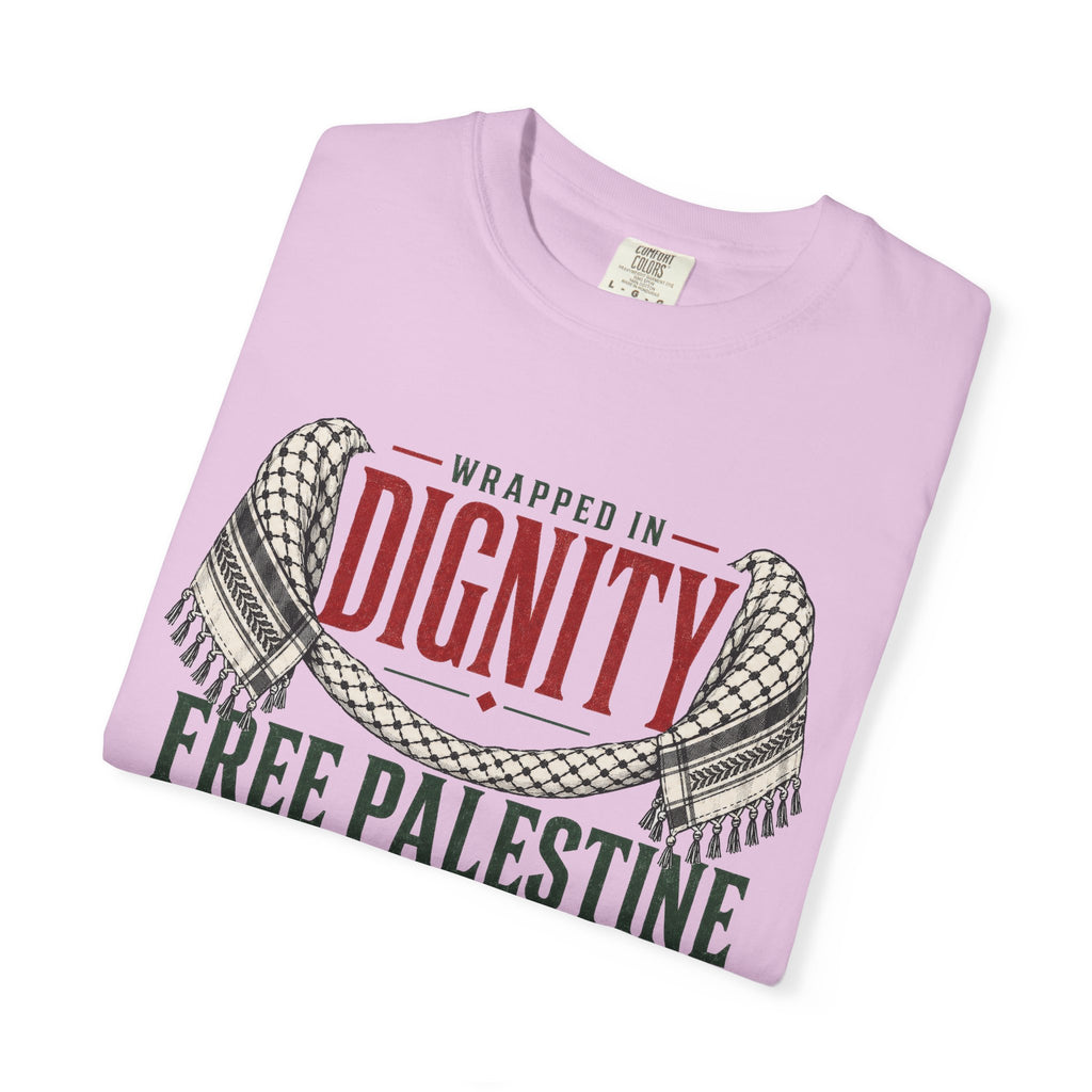 Wrapped in Dignity "Free Palestine" T-Shirt - UNISEX Tee