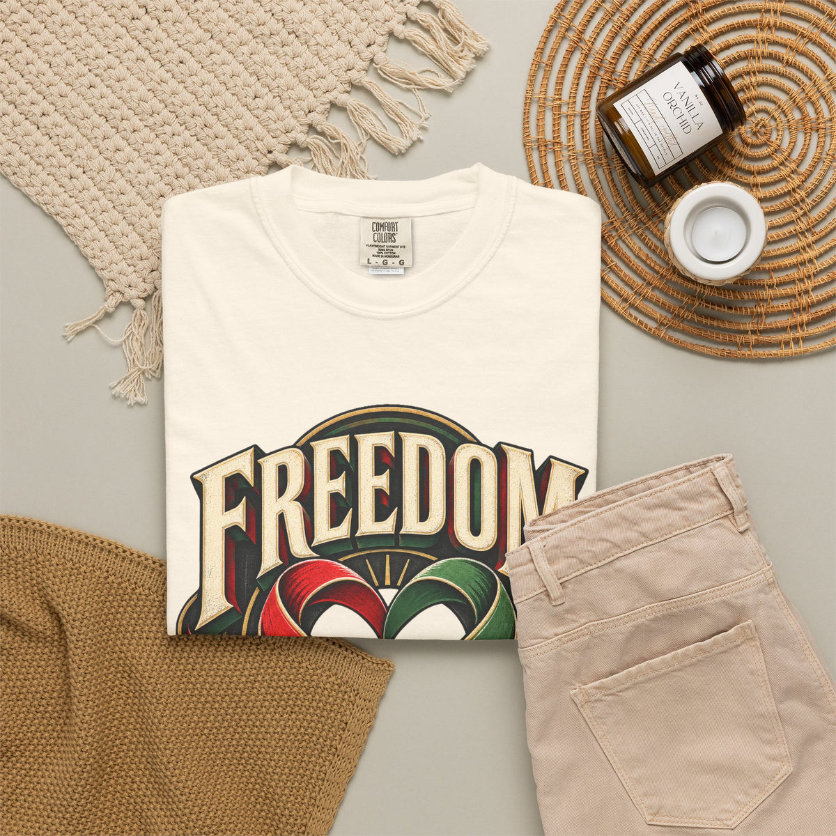 Freedom Begins With Humanity "Free Palestine" T-Shirt