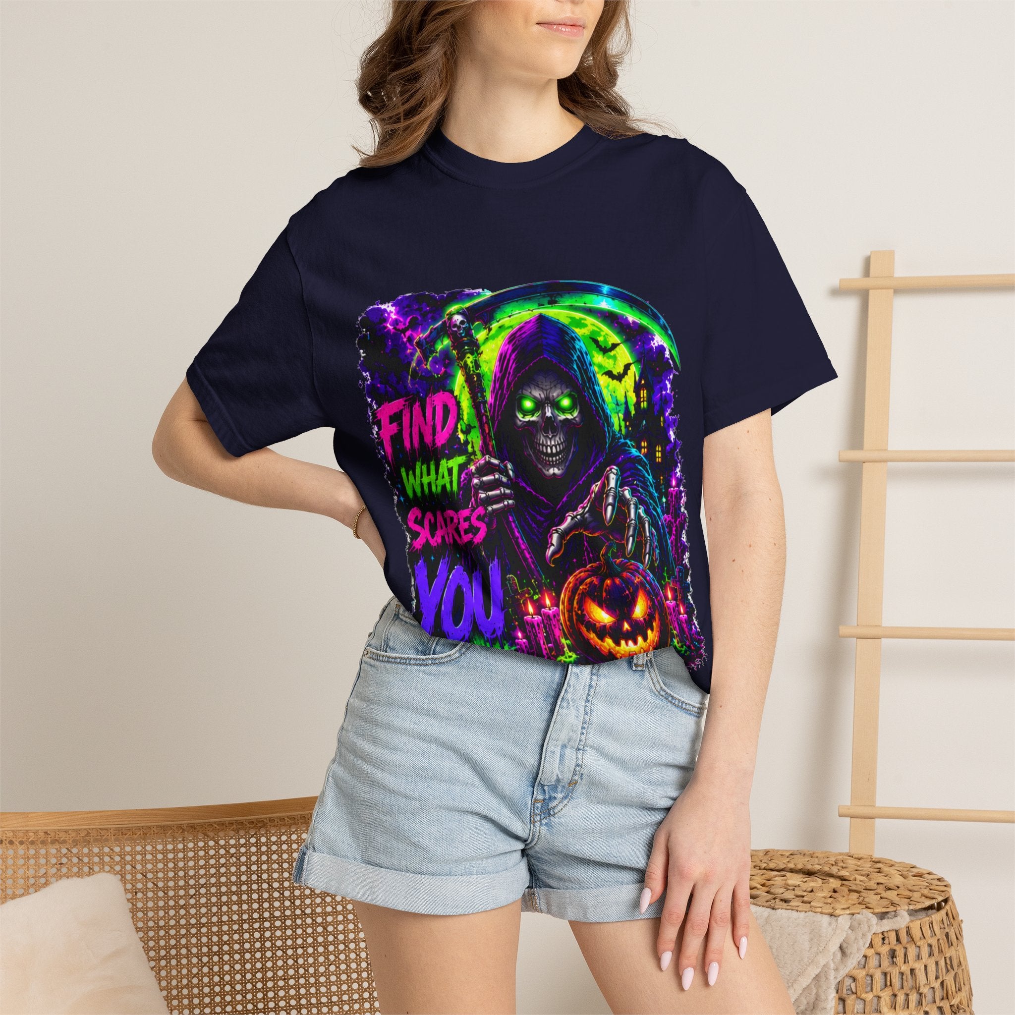 Find What Scares You Halloween T-Shirt