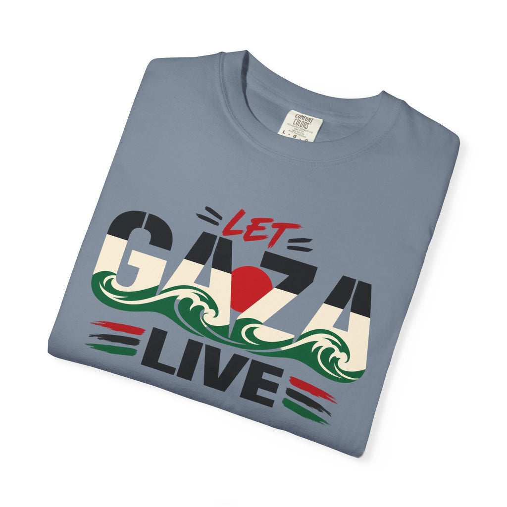 Let Gaza Live T-Shirt — Palestine Support Graphic Tee
