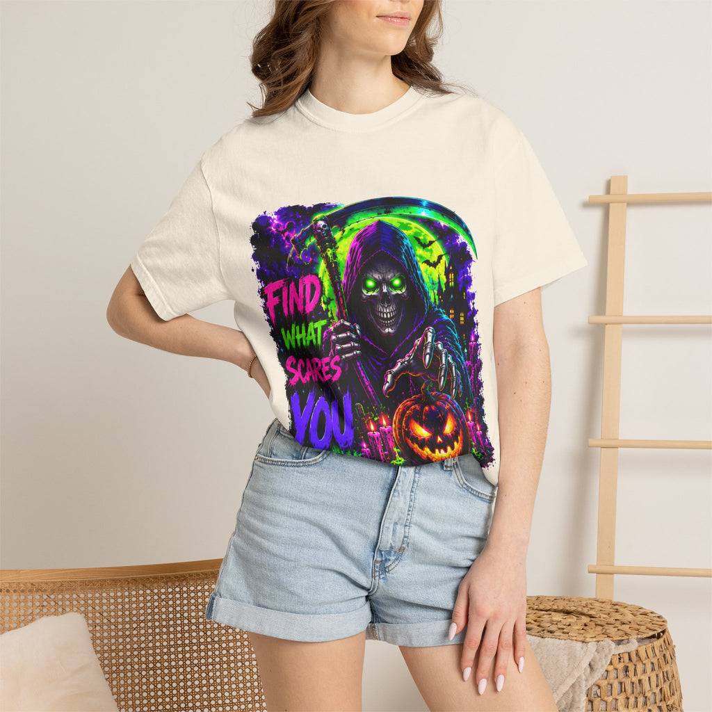 Find What Scares You Halloween T-Shirt