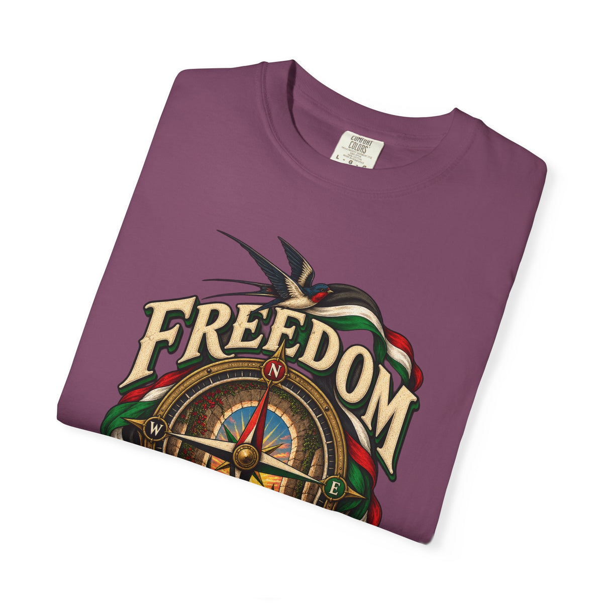 Freedom Will Find Its Way Home T-Shirt — Free Palestine Graphic T-Shirt
