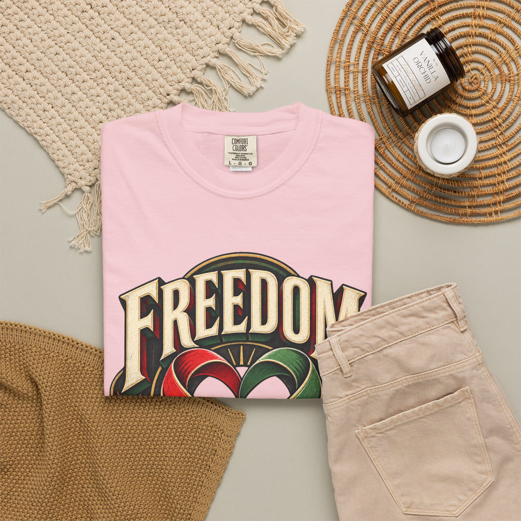 Freedom Begins With Humanity "Free Palestine" T-Shirt