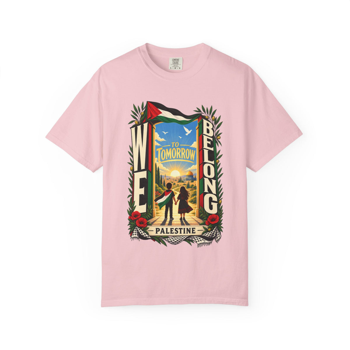 FREE Palestine "To Tomorrow We Belong" Graphic T-Shirt