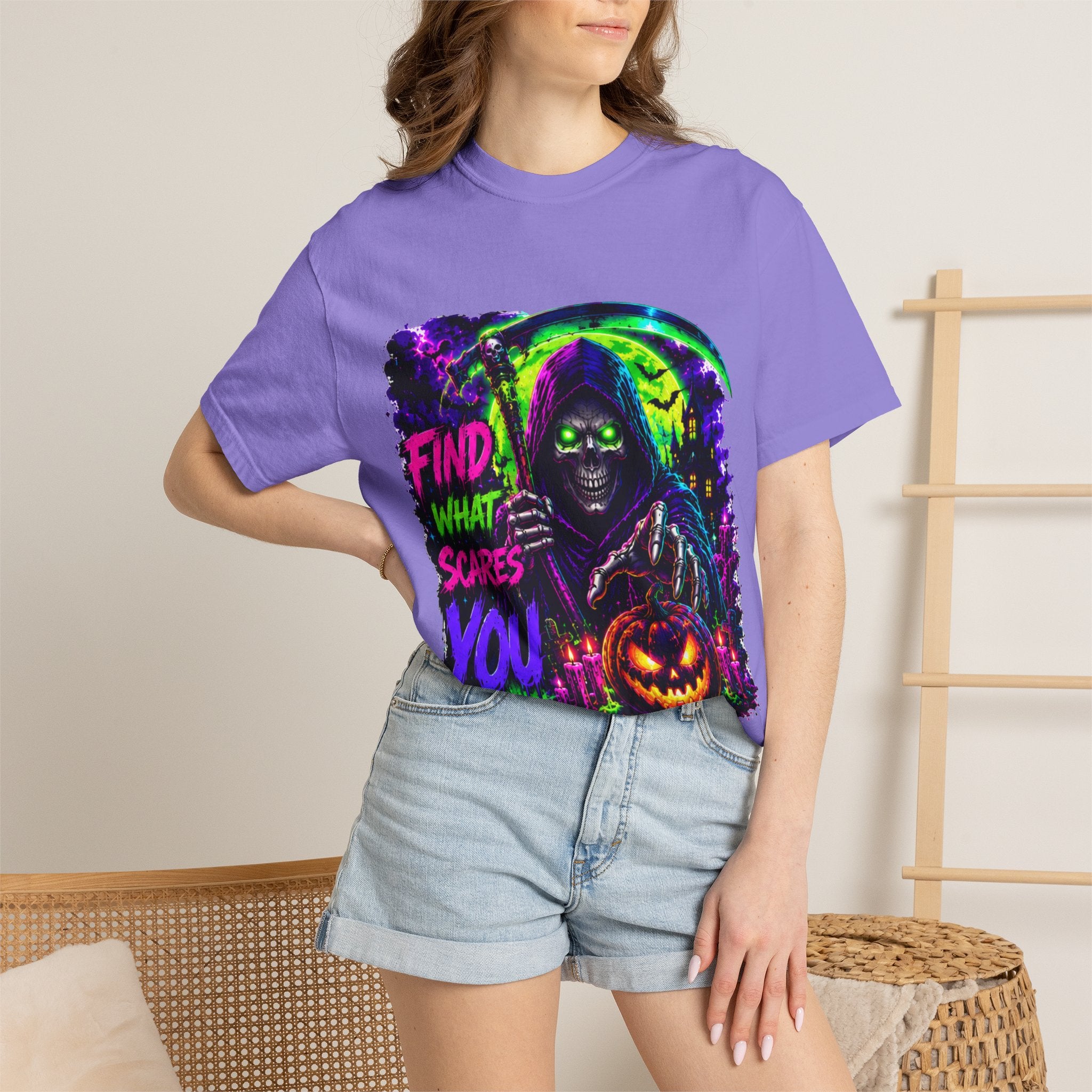 Find What Scares You Halloween T-Shirt