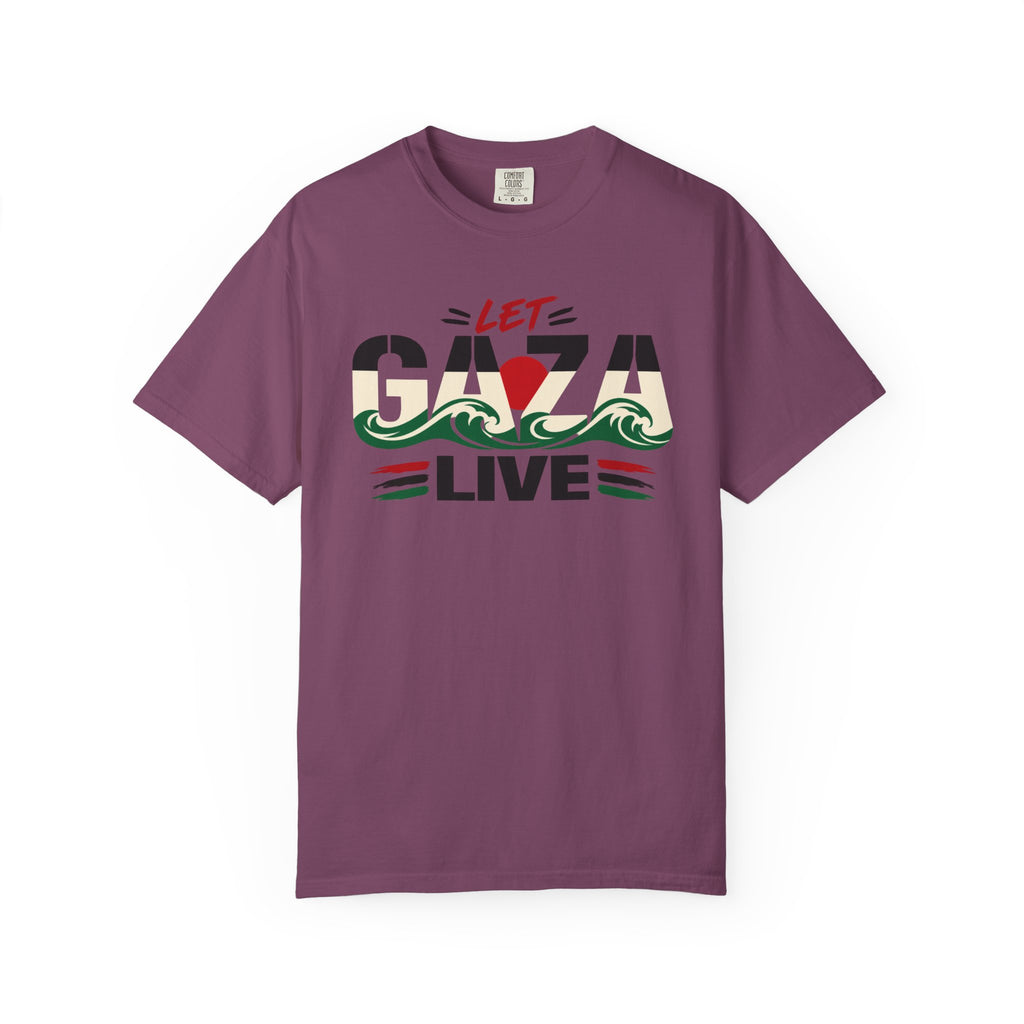 Let Gaza Live T-Shirt — Palestine Support Graphic Tee