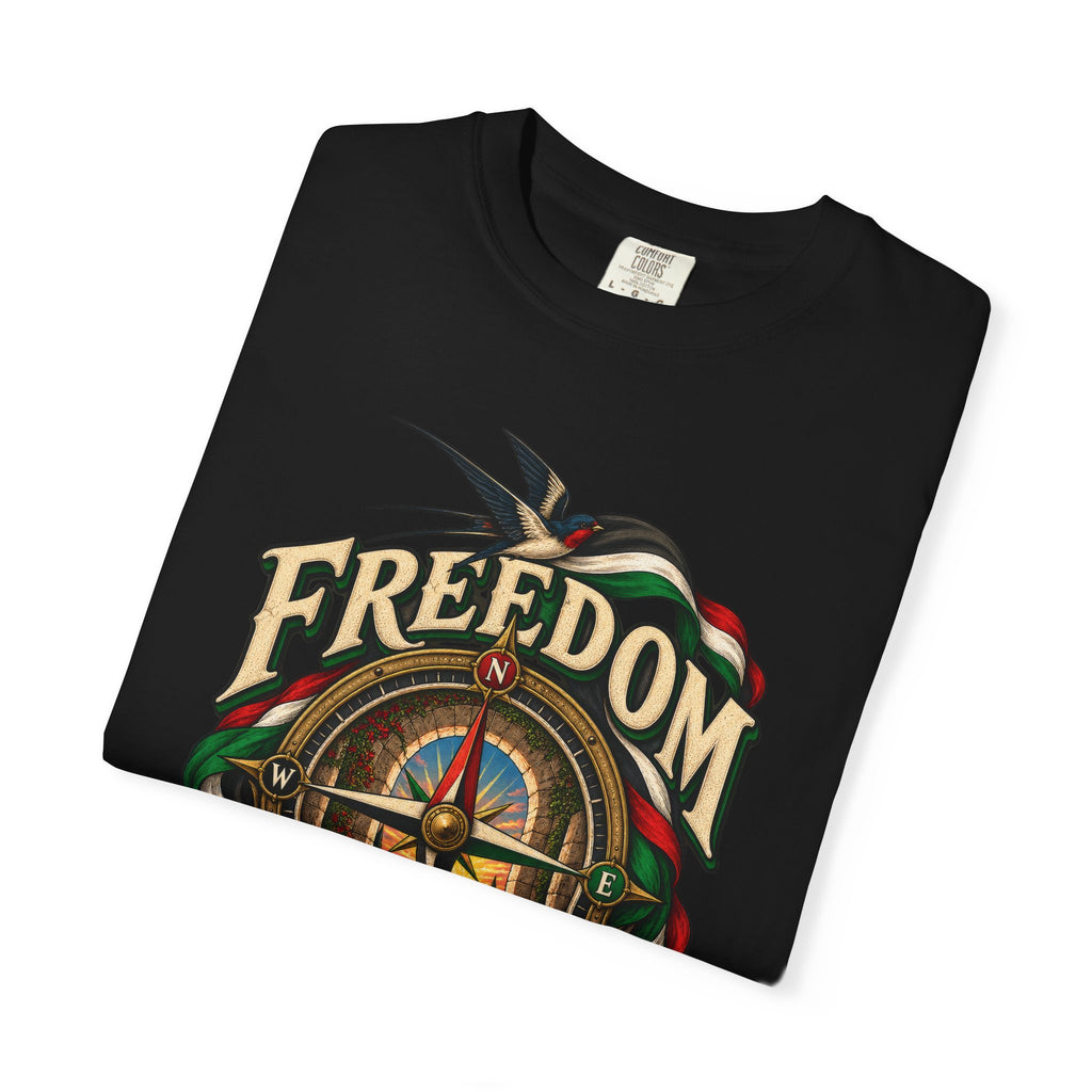 Freedom Will Find Its Way Home T-Shirt — Free Palestine Graphic T-Shirt