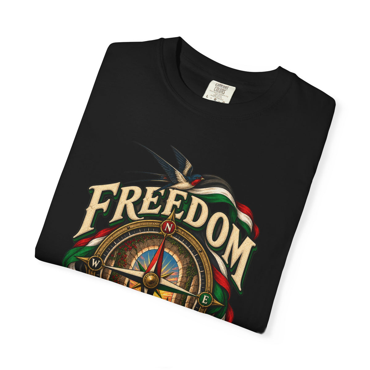 Freedom Will Find Its Way Home T-Shirt — Free Palestine Graphic T-Shirt