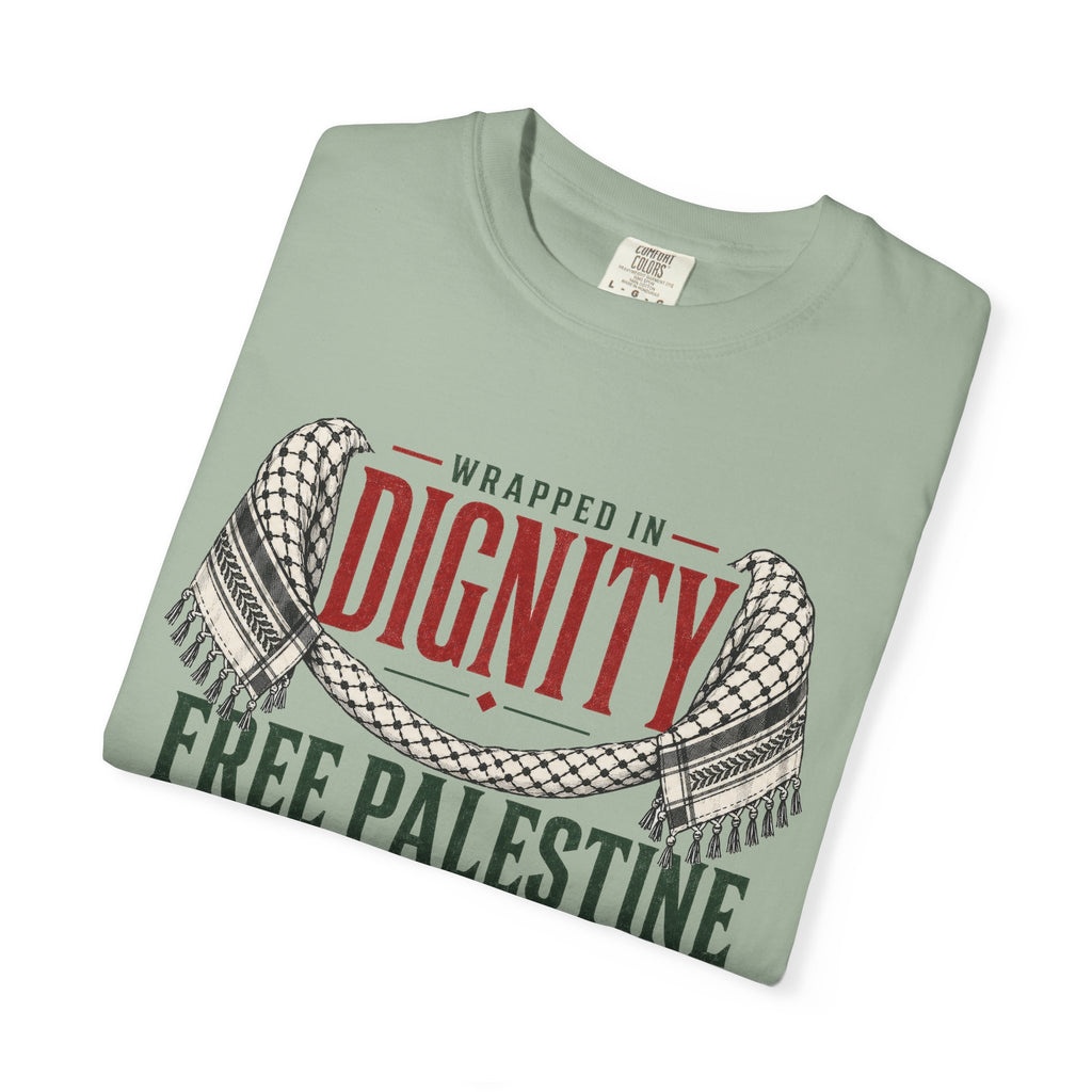 Wrapped in Dignity "Free Palestine" T-Shirt - UNISEX Tee