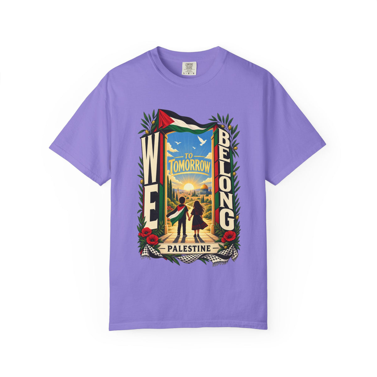 FREE Palestine "To Tomorrow We Belong" Graphic T-Shirt