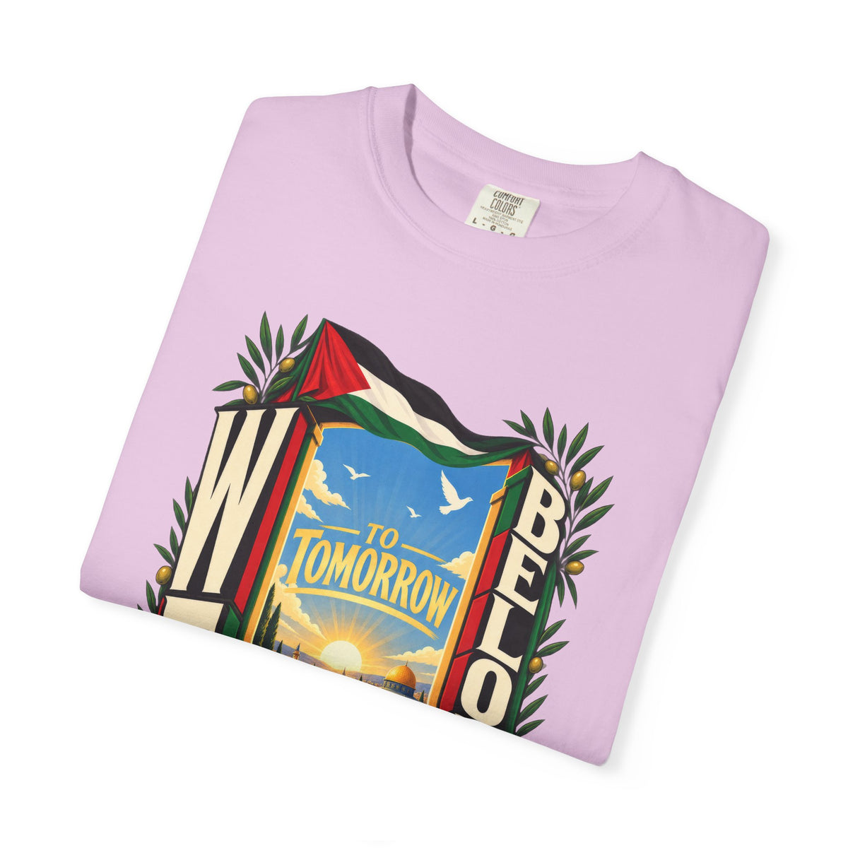 FREE Palestine "To Tomorrow We Belong" Graphic T-Shirt