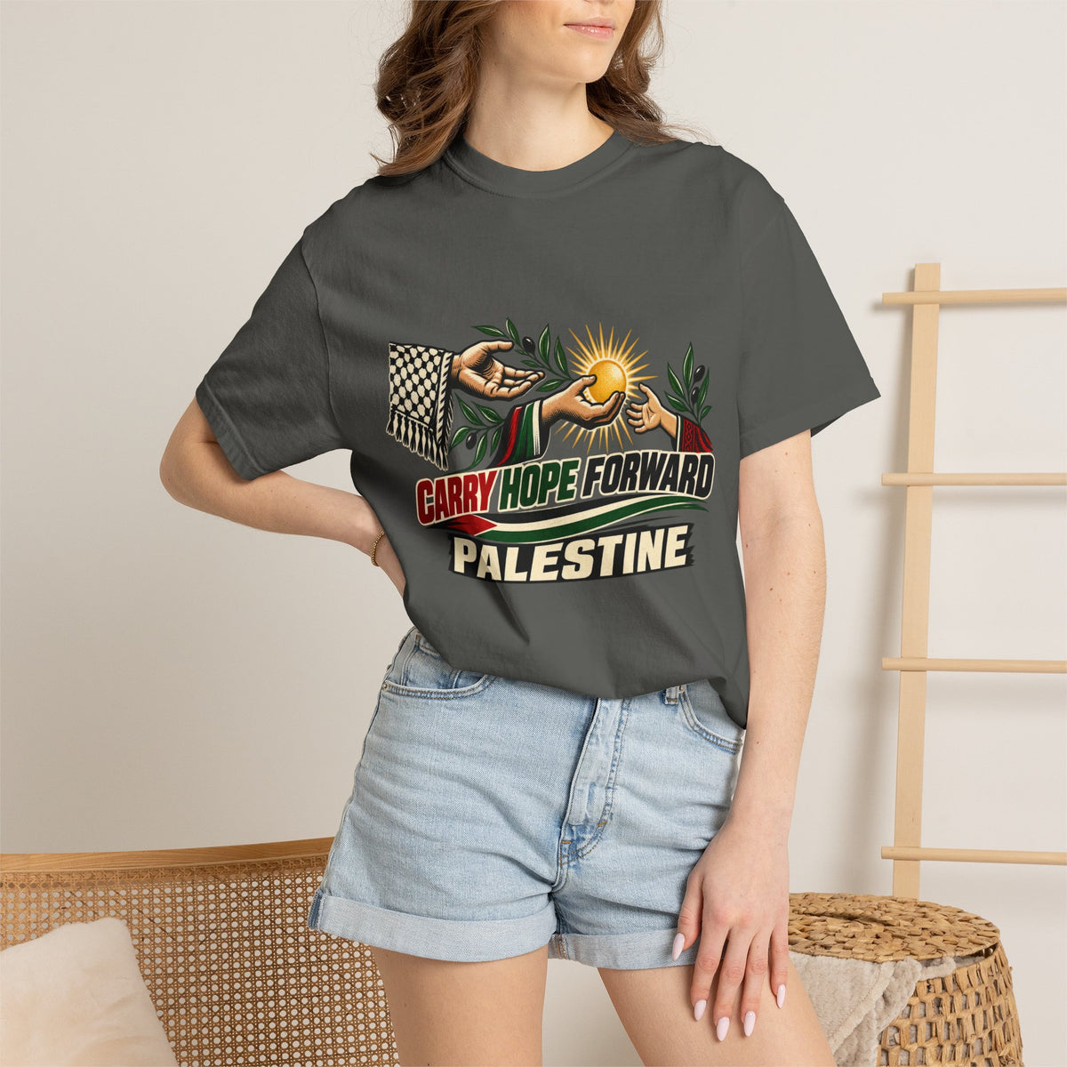 Carry Hope Forward Palestine T-Shirt
