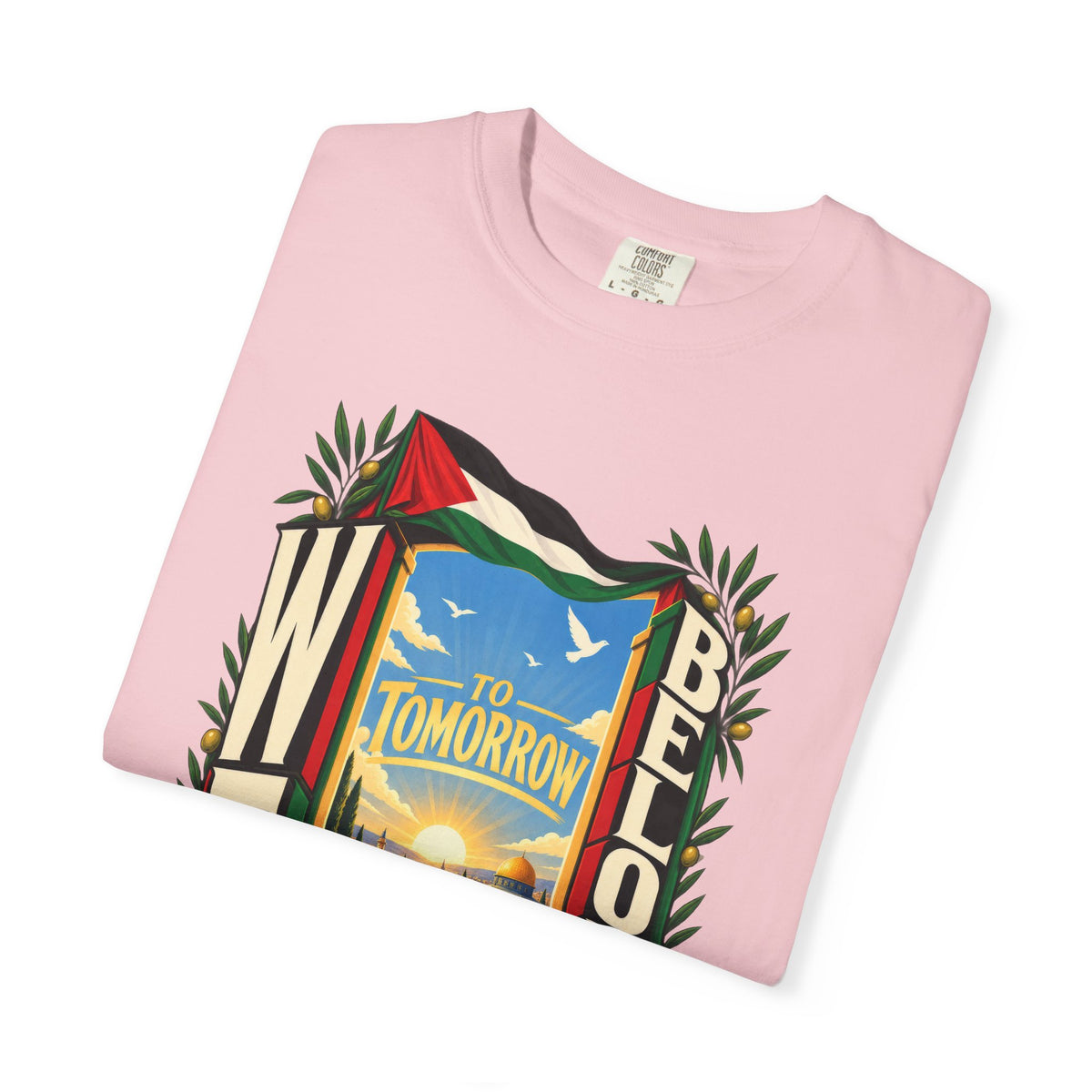 FREE Palestine "To Tomorrow We Belong" Graphic T-Shirt